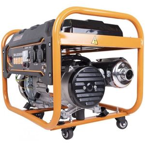 Huttenberg stille generator / aggregaat 3,3 kW – benzine – mobiel – noodstroom - groupe electrogene