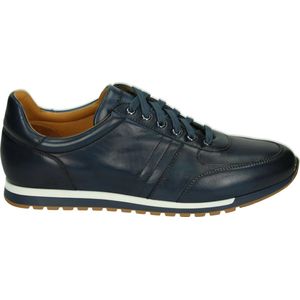 Magnanni 22652 IBIZA - Lage sneakersHeren sneakersVrije tijdsschoenen - Kleur: Blauw - Maat: 44