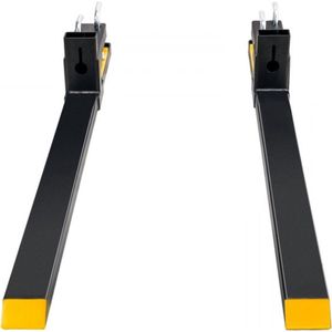 palletvorken - 2x palletvorken - koppelbaar - 1490x100x230 mm - 1814kg laadvermogen - 149cm totale lengte