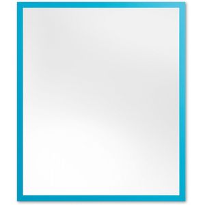 Moderne Spiegel 53x63 cm Blauw - Emilia