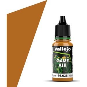Vallejo 76036 Game Air - Bronze Brown - Acryl - 18ml Verf flesje