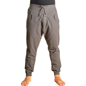 PANASIAM Yogibroek classic, Vrijetijdsbroek unisex, wijde stoffen broek, harembroek