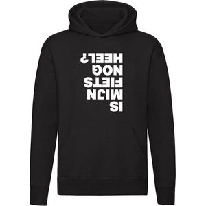 Is mijn fiets nog heel? Hoodie | wielrennen | mountainbike | fietsen | unisex | trui | sweater | capuchon