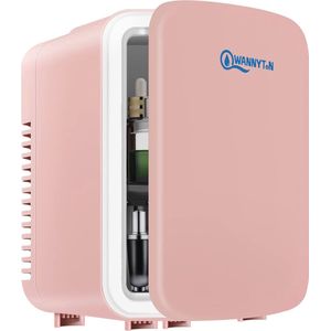 Draagbare Mini-Koelkast 4 Liter met Koel- en Verwarmfunctie - Perfect voor Auto en Cosmetica