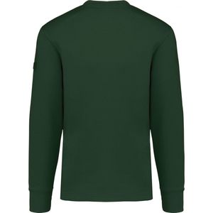 Sweatshirt Heren 4XL WK. Designed To Work Ronde hals Lange mouw Forest Green 80% Katoen, 20% Polyester