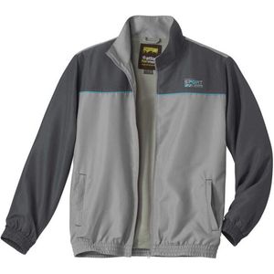ATLAS FOR MEN - Trainingsjack van microvezel - Heren - Verkrijgbaar in grote maten - XXL