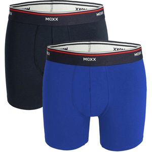 Mexx Boxershorts 2-pack Navy/kobaltblauw - - Maat M