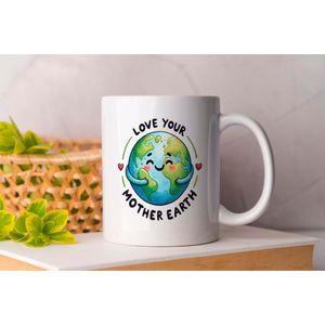 Mok Love Your Mother earth - Earth - Gift - Cadeau - Environment - Sustainability - Nature - Aarde - Milieu - Duurzaamheid - Natuur