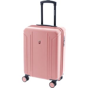 Handbagage Koffer - Zwart - ABS - Expandable 34-38 Liter