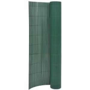 tuinafscheiding, dubbelzijdig, PVC , weerbestendig, flexibel, duurzaam, groen, 90 x 400 cm
