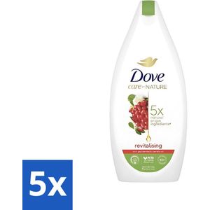 Dove - Douchegel - Revitalising - Verfrissend - 400 ml - Bulkverpakking - 5 stuks