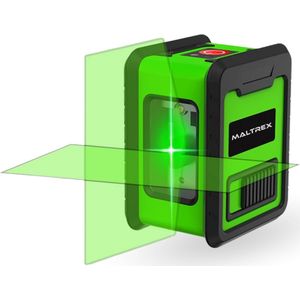 Premium Draadloze Kruislijnlaser – Bouwlaser Zelfnivellerend –Nauwkeurigheid 0,3 mm/m – Werkbereik 20 m
