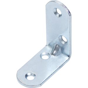 Alberts 120x stoelhoeken Hoekverbinder Bouwhoek metalen hoek 40 x 40 x 19 mm