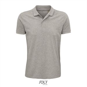 SOL'S - Planet Polo - Grijs - 100% Biologisch Katoen - XL