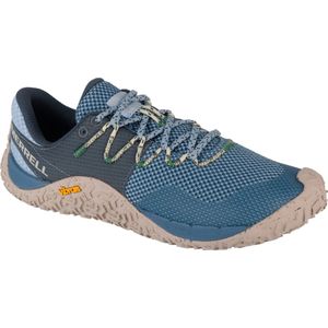 Merrell Trail Glove 7 J068186, Vrouwen, Blauw, Hardloopschoenen,Hardloopschoenen, maat: 38,5