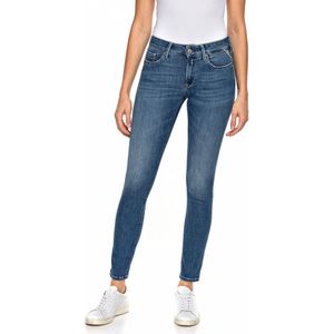 Replay Dames Jeans Broeken NEW LUZ skinny Fit Blauw 29W / 30L Volwassenen