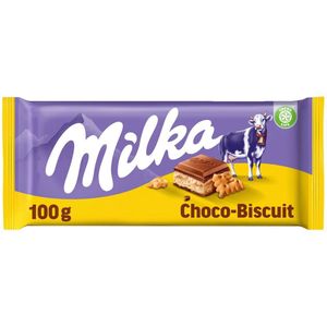 Milka Choco biscuit 5 tabletten x 100 gram
