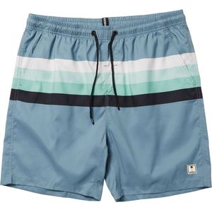 Mystic Stripe Swim Boardshort - 2022 - Grey Blue - 31