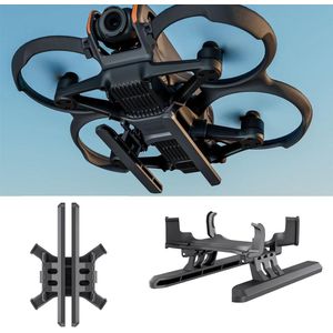 Opvouwbaar Landingsgestel voor DJI AVATA 2 Drone - Extended Legs Hoogte Enhancement Stand Kickstand met Anti-kras Verhoging Beugel