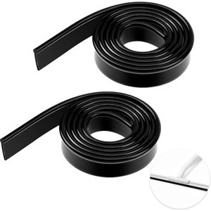 Rubberen Ruitenwissers Vervangingsrubber - 2 Stuks van 105 cm - Zacht Siliconen voor Glasoppervlakken
