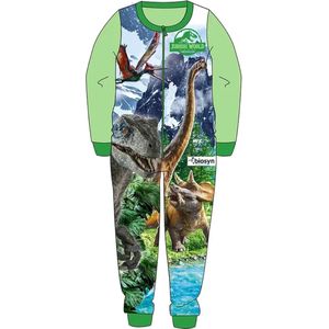 Jurassic World - Onesie - Maat 110/116 - Dinosaurus - Pyjama - Dino - Jumpsuit
