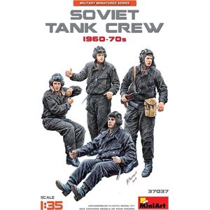 Miniart - Soviet Tank Crew 1960-70s (Min37037) - modelbouwsets, hobbybouwspeelgoed voor kinderen, modelverf en accessoires