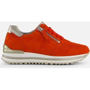 Gabor Sneakers oranje Suede - Dames - Maat 42