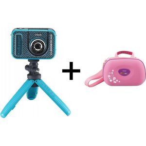 VTech KidiZoom Vloggercam & Opbergtas Roze - Bundelpakket