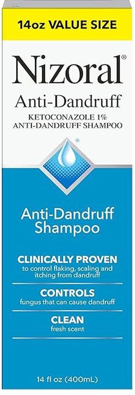 Nizoral Anti-Roos Shampoo - 400ml - Effectieve Behandeling Tegen Roos en Jeuk