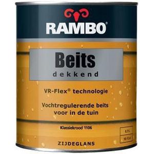 Rambo Beits Dekkend - 0,75 Liter - Zandwit