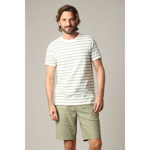 DEELUXE Gestreept T-shirt met korte mouwen M