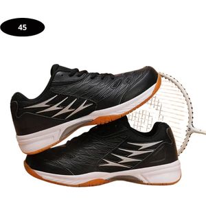 Nivard Tennisschoenen - Heren - Dames - Tenniskleding - Indoor - Outdoor - Zwart - Maat 42