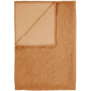 ESSENZA Roeby Sprei Leather brown - 220x265 cm