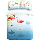 Papillon Flamingle Dekbedovertrek - Lits-jumeaux - 240x200/220 cm - Multi