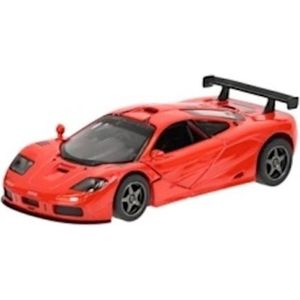 Kinsmart Auto Mclaren F1 Gtr Jongens Die-cast Alu 1:36 Rood