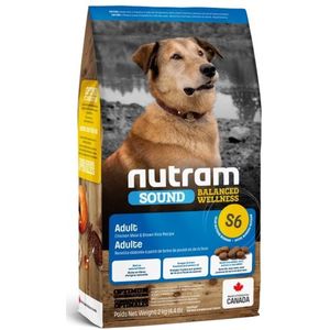 Nutram hondenvoer Adult S6 11,4 kg - Hond