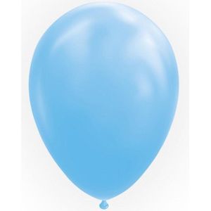 Licht blauwe ballonnen | 100 stuks