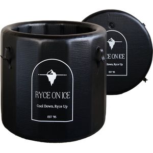 RYCE on Ice IJsbad - Ice Bath 80x80 CM - Dompelbad - Opblaasbaar - Sauna - Kuip - Buitenbad - Zitbad
