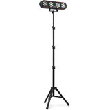 Discolamp kinderen - Fuzzix AllStar1 - Discolamp met afstandsbediening, 28 LED's en statief