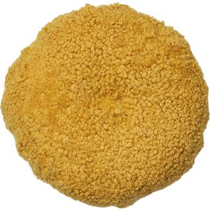 Sheepskin House - Rond Kussen - Dubbelzijdig - Ø40 cm