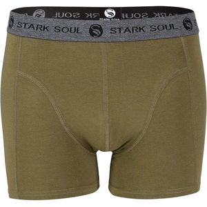 Boxershorts - 2-Pack - Kakigroen - Retro - Stark Soul - XL