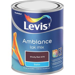 Levis Ambiance Lak Satin Mix - Shady Red A70 - 1 L