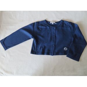 Bolero - Kort gilet - Meisjes - Donker blauw - 2 jaar 92