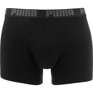 Puma Basic Heren Boxer 6-pack - Zwart - Maat L