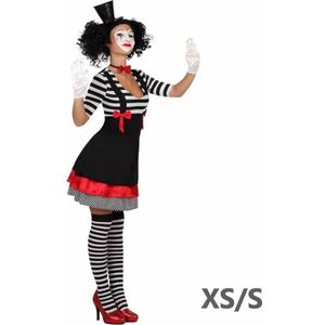 Partychimp - Kostuum - Mime - XS/S