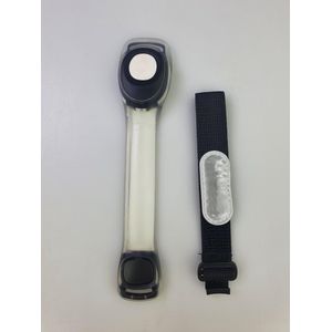 LED Armband - Wit - Inclusief 2 batterijen