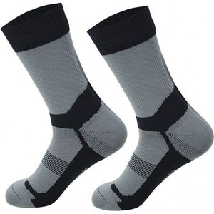 Waterdichte sokken voor outdoor-avontuur, golf, hardlopen, fietsen, wandelen en wandelen, het ultieme comfort voor dames en heren (DE/NL/SE/PL, Numeriek, 39, 42, Regular, Regular, Zwart - G