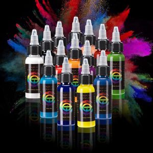 tattoo ink - Professionele Liner Outlining / Tattoos Inkt Set 14 stuks