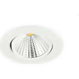 Groenovatie Inbouwspot LED - 5W - Rond - Kantelbaar - Dimbaar - Ø 61 mm - Wit