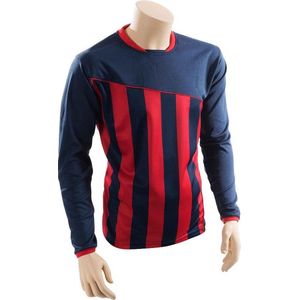 Precision Voetbalshirt Precision Polyester Blauw/rood Maat Xxl